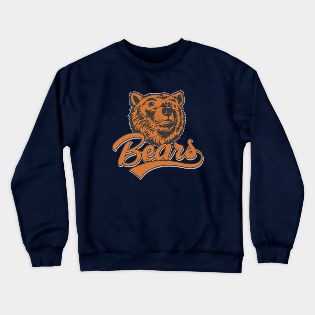 Bear Head Crewneck Sweatshirt by Shapwac12